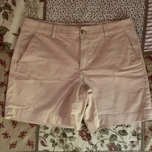 Tan Twill Shorts